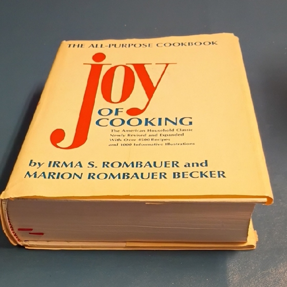 Joy of Cooking by Irma S. Rombauer - Classic Yellow Edition